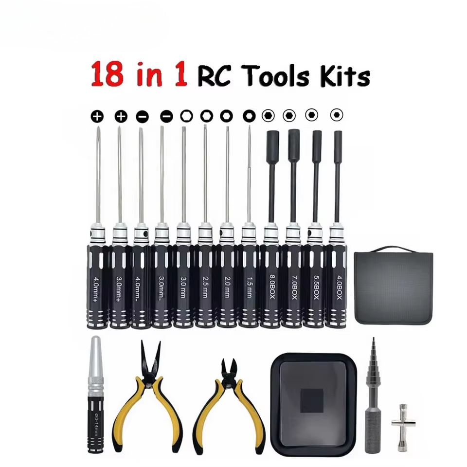 Screwdriver Set - RC Tools Kits 18 in 1