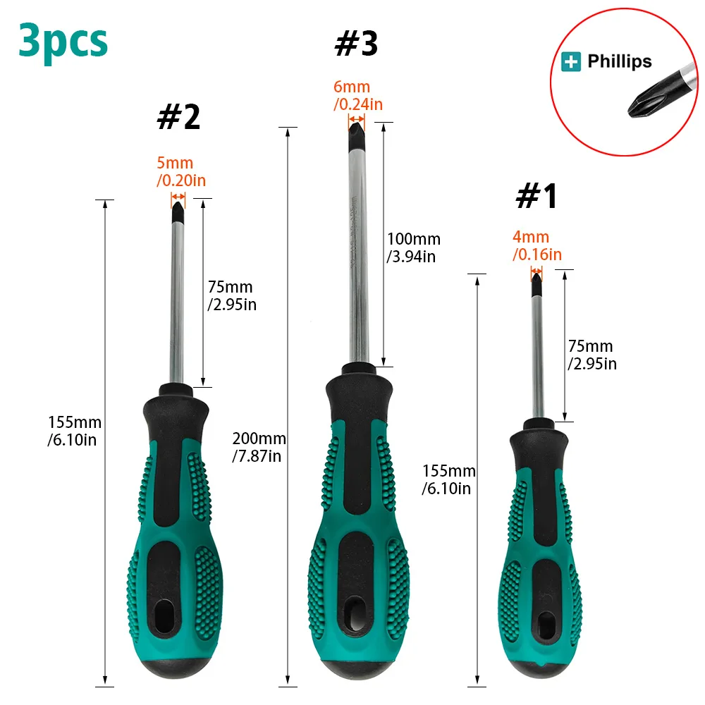 This 3-piece magnetic screwdri - Screwdriver Set review and price